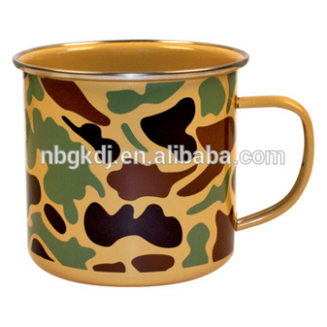 Tasse à café en émail Camo Tasse à café en émail Camo